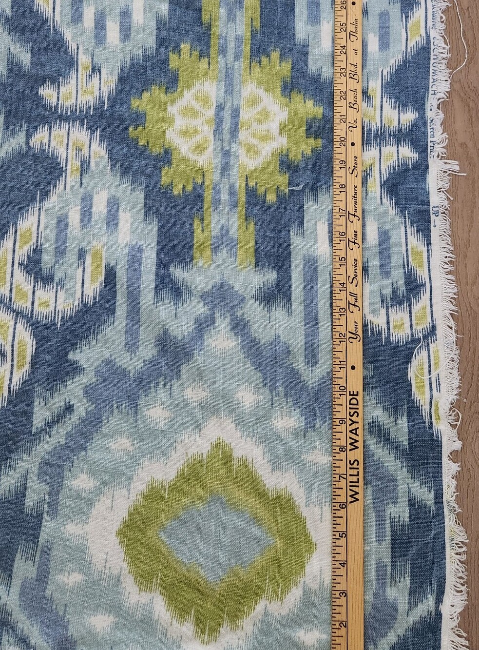 Schumacher Kiribati Ikat Fabric